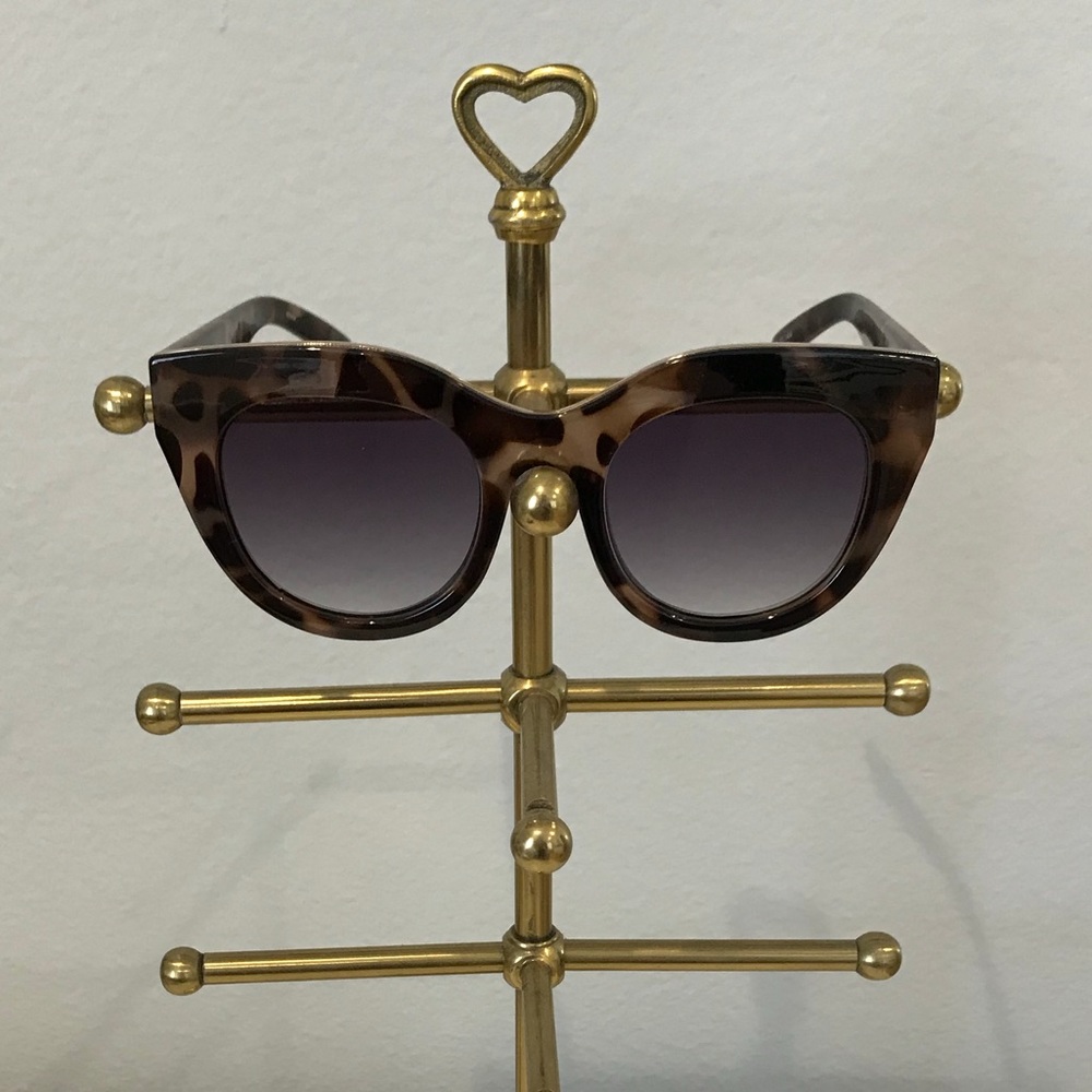 Le Specs Air Heart Cat Eye Sunglasses